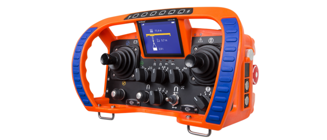 Radiomando completo con dos emisores y receptores hbc fst 736 technos B
