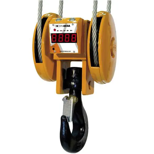 Trocola pesadora electronica MOD. TR-DIN16 DCO4R de 16.000 KG./ 10 KG.