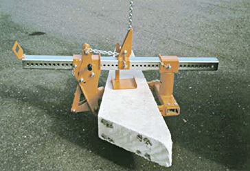 Pinza para bloques de piedra CMU 1000 KGS apertura 0-920MM