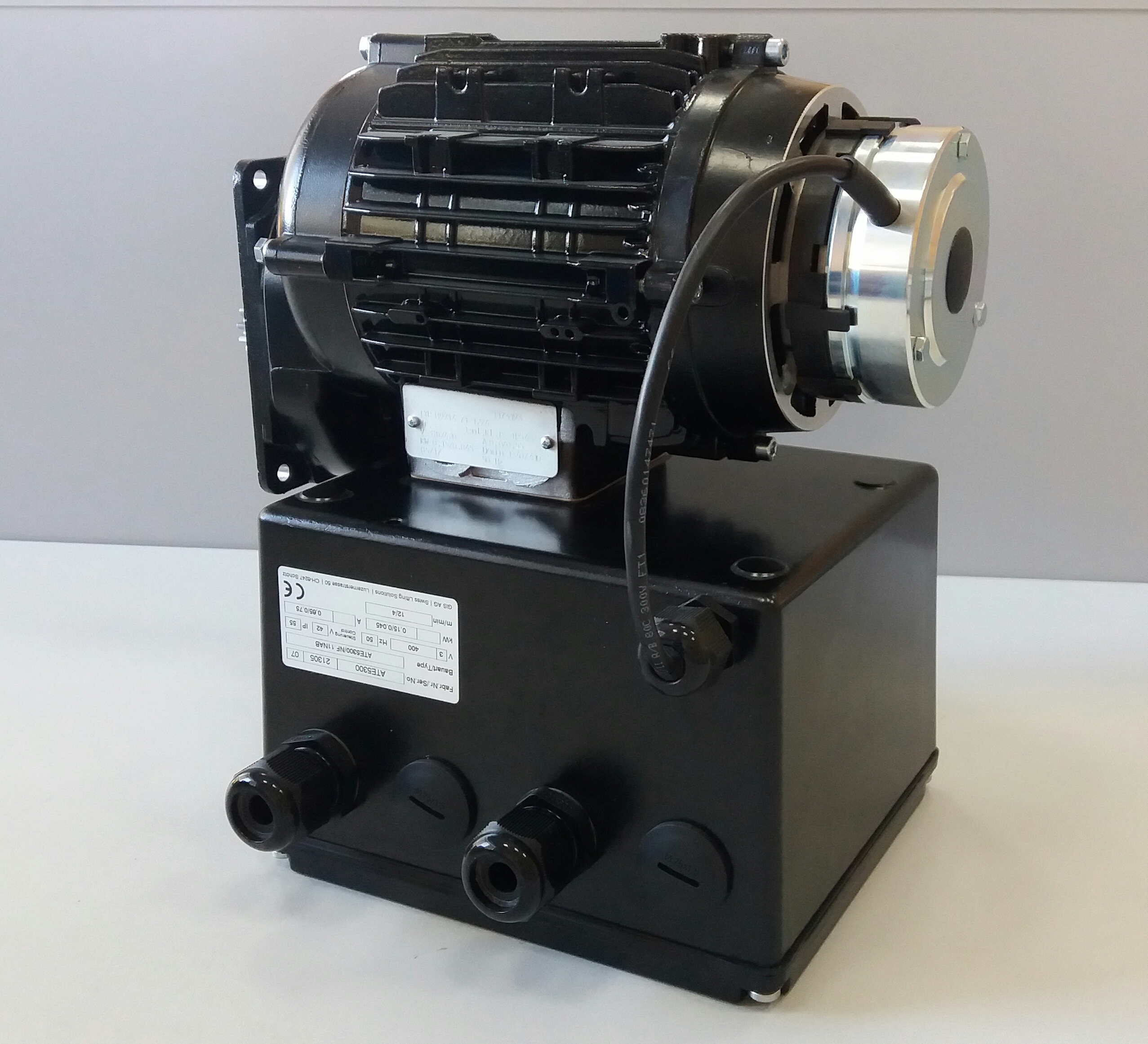 Motor para carro de traslacion electrico vel 20/6 con freno 3X400V 50HZ