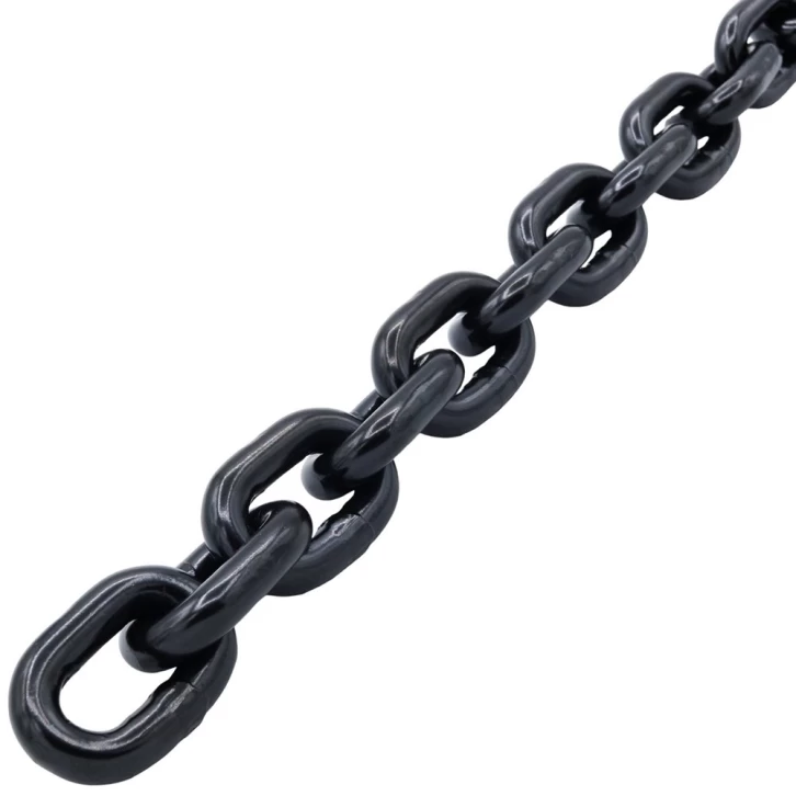 Tramo de 80 eslabones cadena G80 diametro 8 MM (wll 2TN)