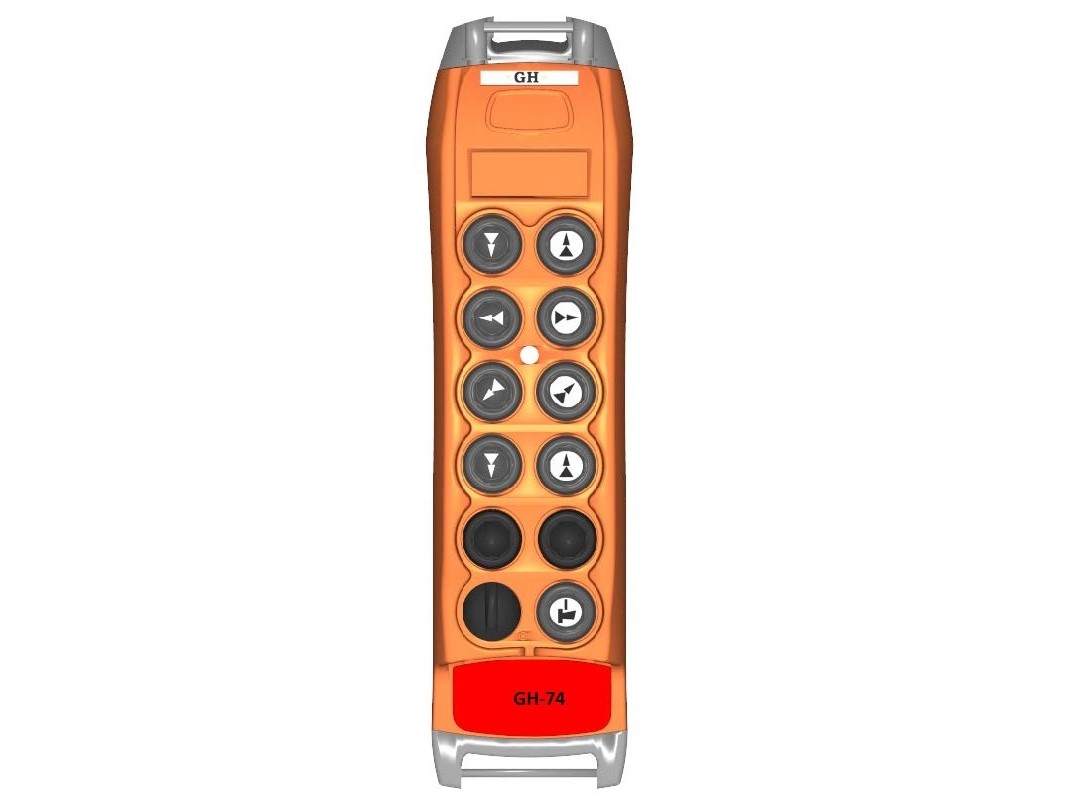EQUIPO RADIO DANFOSS COMPLETO, MOD. TM70/2.13 (ESTANDAR GH74) REF. 11249196. Cableado con manguera de 24 polos