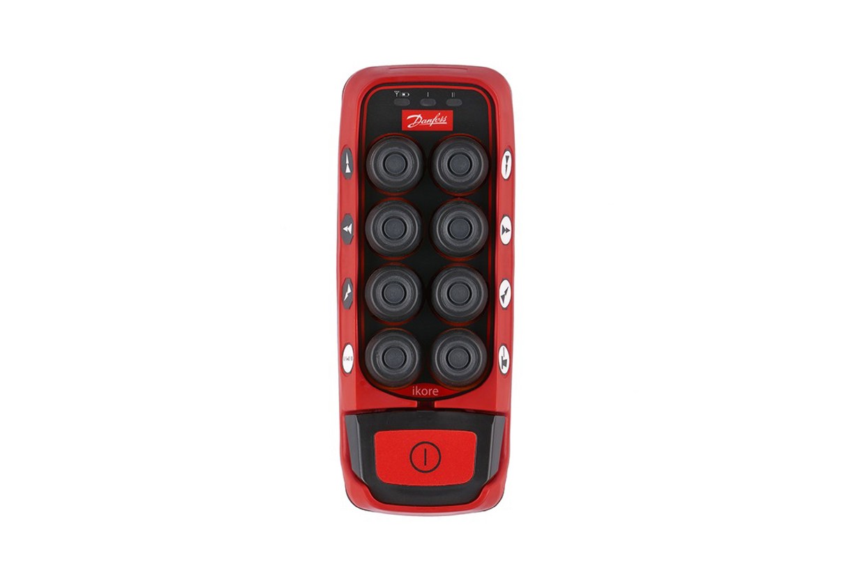 Equipo de radio DANFOSS ikore R11 GH81 con 2 emisores para polipasto de cadena gp. ref. 11314705