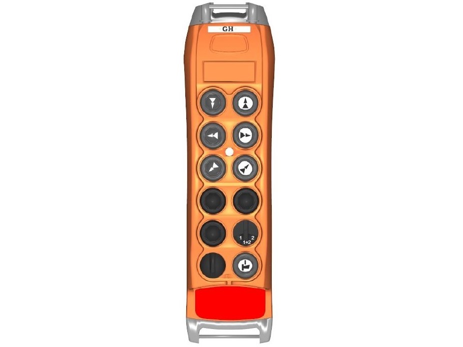 EQUIPO RADIO DANFOSS COMPLETO, MOD. TM70/2.13 (ESTANDAR GH72) REF. 11249214. Cableado con manguera de 16 polos