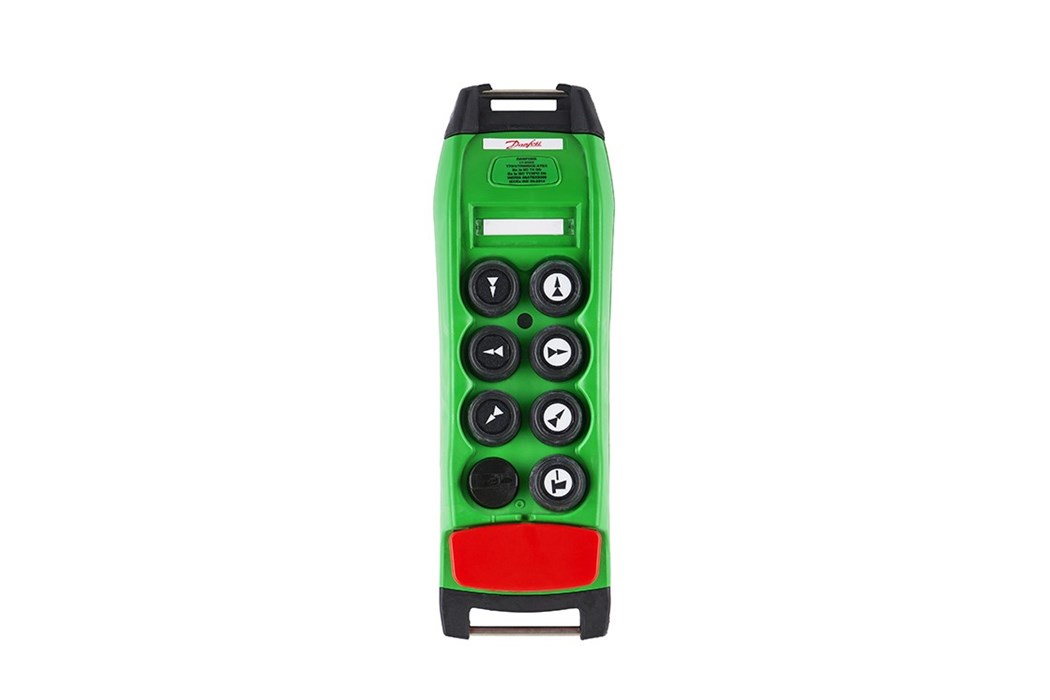 Equipo de radio DANFOSS hibrido: botonera ATEX TM70 y receptor estandar R06, tm70/106-433-48 equipo tipo GH gp (pn:11359051)