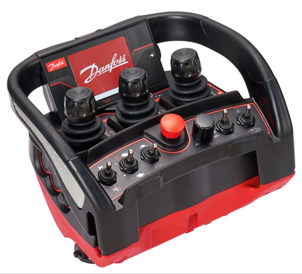 Equipo de radio completo DANFOSS IK3.21 para la grua 56241. PN: 11317273
